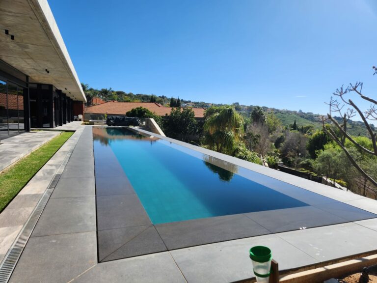 NSPI award-winning pool by Homexterior Pools in Eastern Cape — A 25-meter Swimming Pool Masterpiece In Waterkloof Ridge — photograph 3 of 20