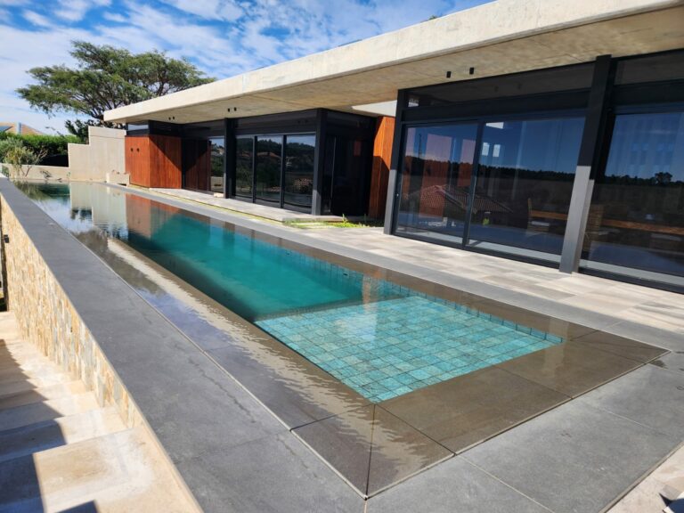 NSPI award-winning pool by Homexterior Pools in Eastern Cape — A 25-meter Swimming Pool Masterpiece In Waterkloof Ridge — photograph 13 of 20