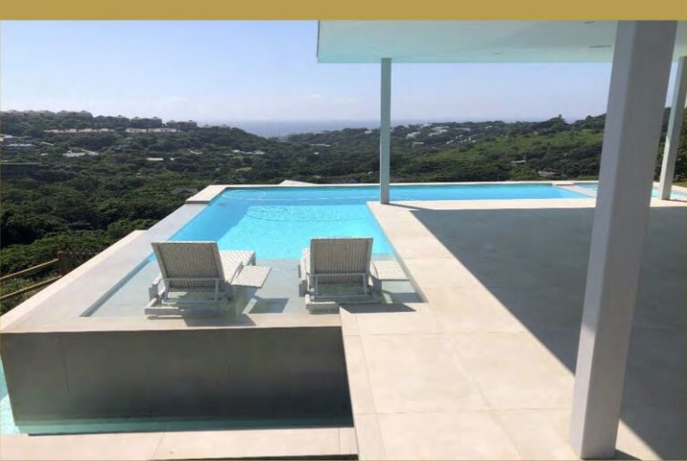 NSPI award-winning pool by Kenny Matthews Pools cc in KwaDukuza Local Municipality, KwaZulu-Natal — Residential Gunite / Hand Packed Concrete – Over 40m²
