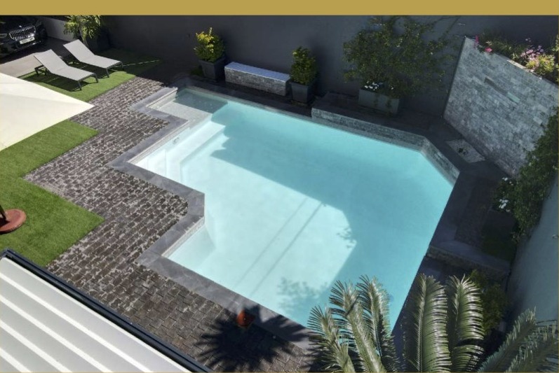 NSPI award-winning pool by Radiant Pools in Cape Town, Western Cape — Residential Gunite / Hand Packed Concrete – Over 20m2