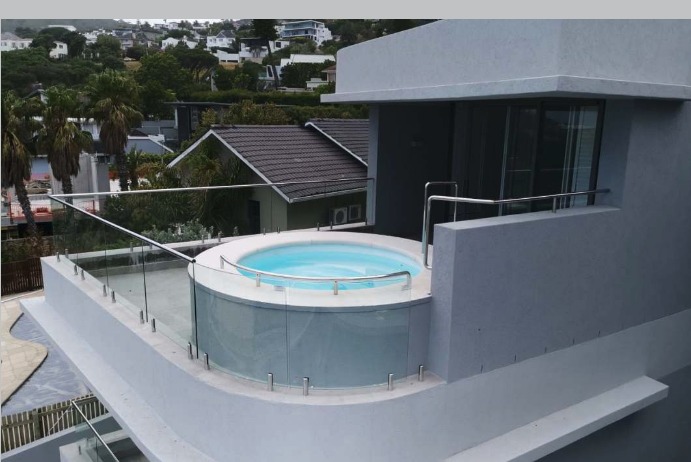NSPI award-winning pool by Anthony Pools in Cape Town, Western Cape — Spa