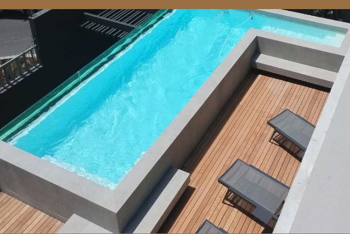 NSPI award-winning pool by Anthony Pools in Cape Town, Western Cape — Residential Gunite / Hand Packed Concrete – Up To 40m2