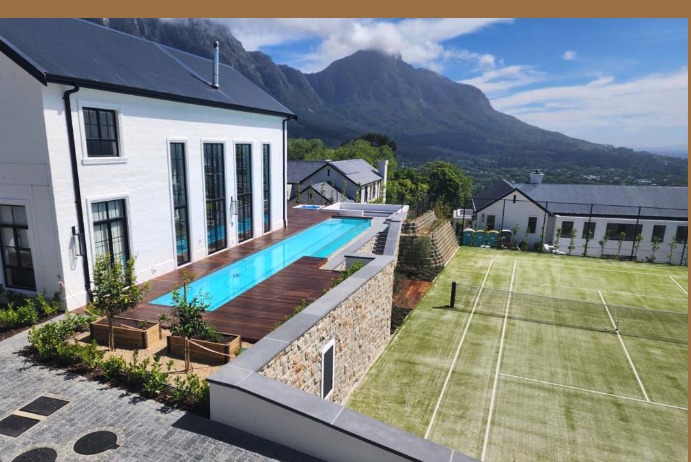 NSPI award-winning pool by Anthony Pools in Cape Town, Western Cape — Residential Gunite / Hand Packed Concrete – Over 40m2