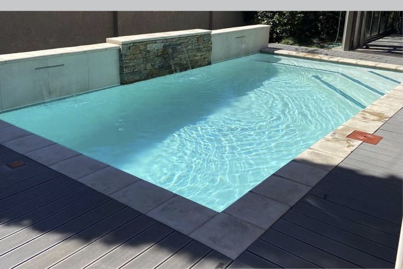 NSPI award-winning pool by Thatch Crete Gauteng cc in Boksburg, Gauteng — Residential Gunite / Hand Packed Concrete – Up To 20m2