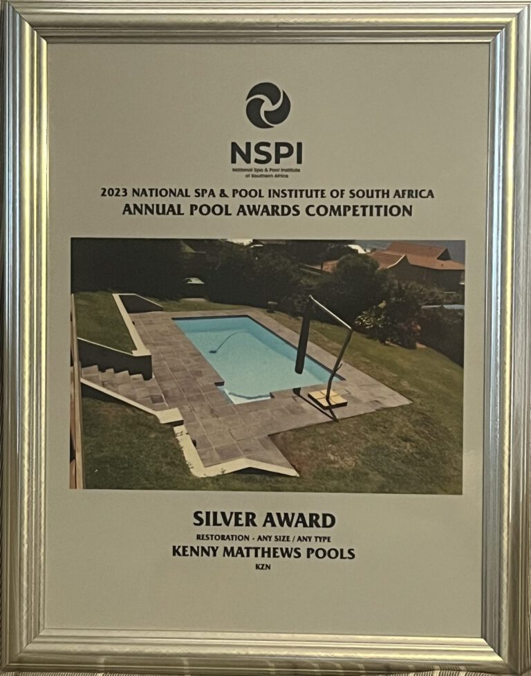 Kenny Matthews Pools cc — pool project photograph 19 of 25 in KwaDukuza Local Municipality, KwaZulu-Natal