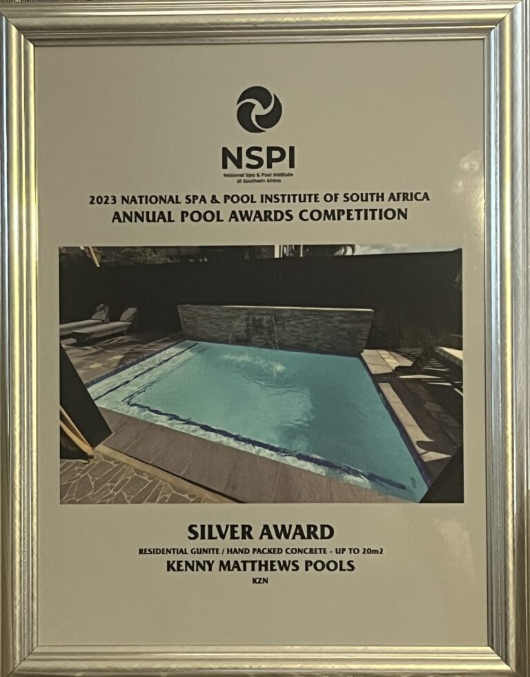 Kenny Matthews Pools cc — pool project photograph 20 of 25 in KwaDukuza Local Municipality, KwaZulu-Natal