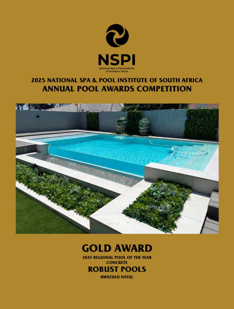 NSPI award-winning pool by Robust Pools and Paving in Durban, KwaZulu-Natal — Regional Pool of the Year – Concrete — photograph 2 of 2