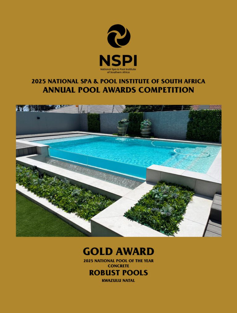 NSPI award-winning pool by Robust Pools and Paving in Durban, KwaZulu-Natal — National Pool of the Year – Concrete — photograph 2 of 2