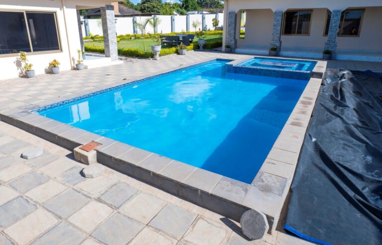NSPI award-winning pool by Oasis Pools Zambia in Lusaka, Zambia — Residential Gunite / Hand Packed Concrete (over 20m²)
