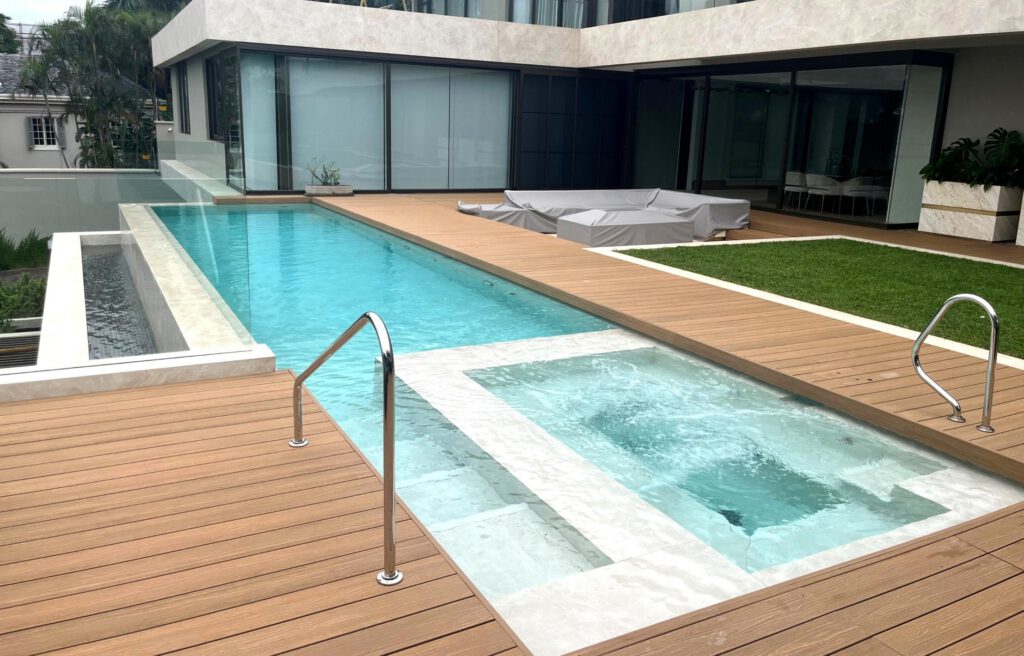 NSPI award-winning pool by Robust Pools and Paving in Durban, KwaZulu-Natal — Residential Gunite / Hand Packed Concrete (over 40m²)