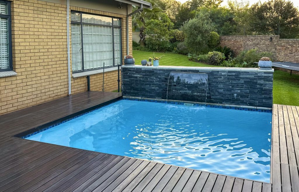 NSPI award-winning pool by Cosmo Pools in Centurion, Gauteng — Residential One-Piece Moulded Fibreglass (up to 20m²)