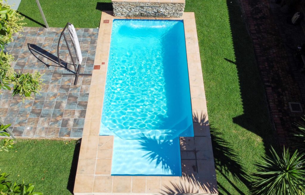 NSPI award-winning pool by Cosmo Pools in Centurion, Gauteng — Residential One-Piece Moulded Fibreglass (over 20m²)
