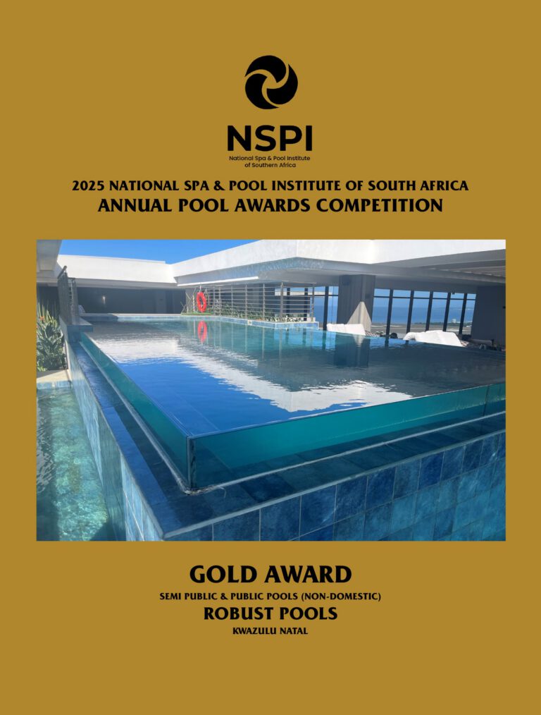 NSPI award-winning pool by Robust Pools and Paving in Durban, KwaZulu-Natal — Semi-Public & Public Pools — photograph 2 of 2