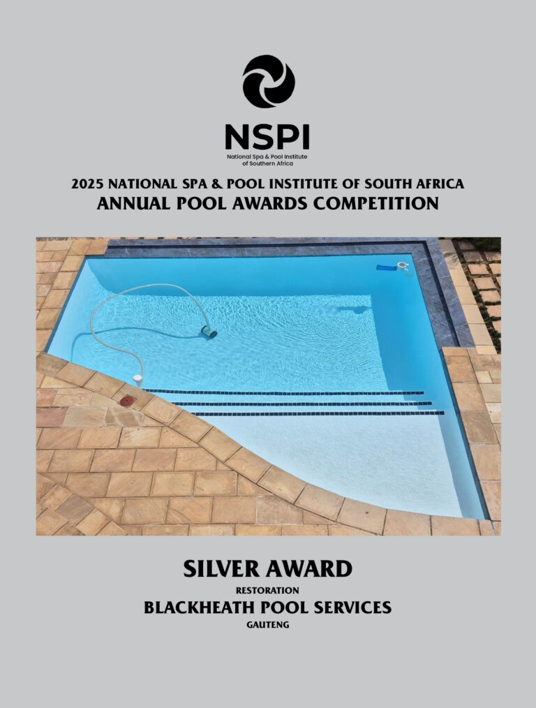 NSPI award-winning pool by Blackheath Pool Services in Roodepoort, Gauteng — Restoration — photograph 2 of 2