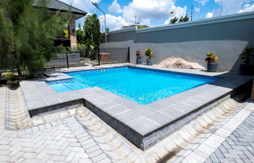 NSPI award-winning pool by Oasis Pools Zambia in Lusaka, Zambia — Residential Gunite / Hand Packed Concrete (up to 20m²)