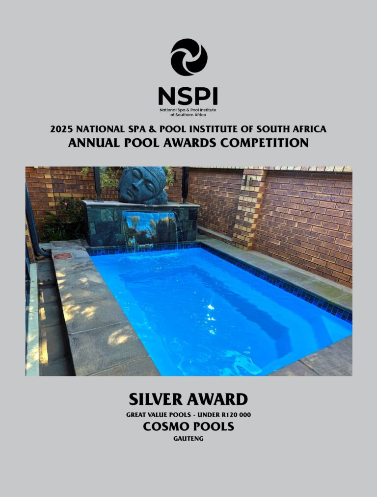 NSPI award-winning pool by Cosmo Pools in Centurion, Gauteng — Great Value Pools (under R120 000) — photograph 2 of 2