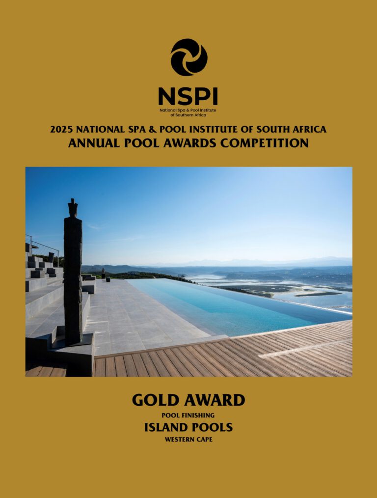 NSPI award-winning pool by Island Pools in George, Western Cape — Pool Finishing — photograph 2 of 2