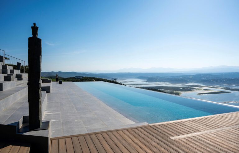 NSPI award-winning pool by Island Pools in George, Western Cape — Pool Finishing