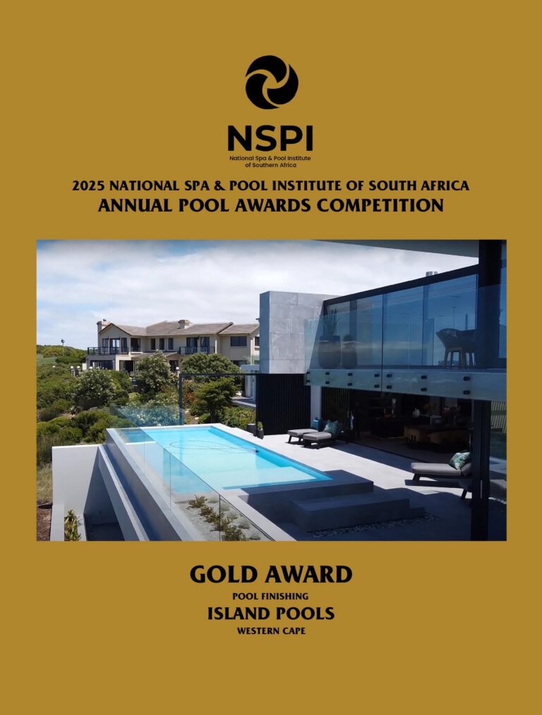 NSPI award-winning pool by Island Pools in George, Western Cape — Pool Finishing — photograph 2 of 2