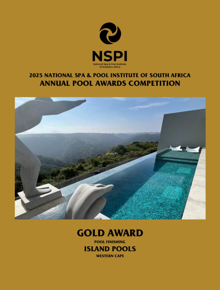 NSPI award-winning pool by Island Pools in George, Western Cape — Pool Finishing — photograph 2 of 2