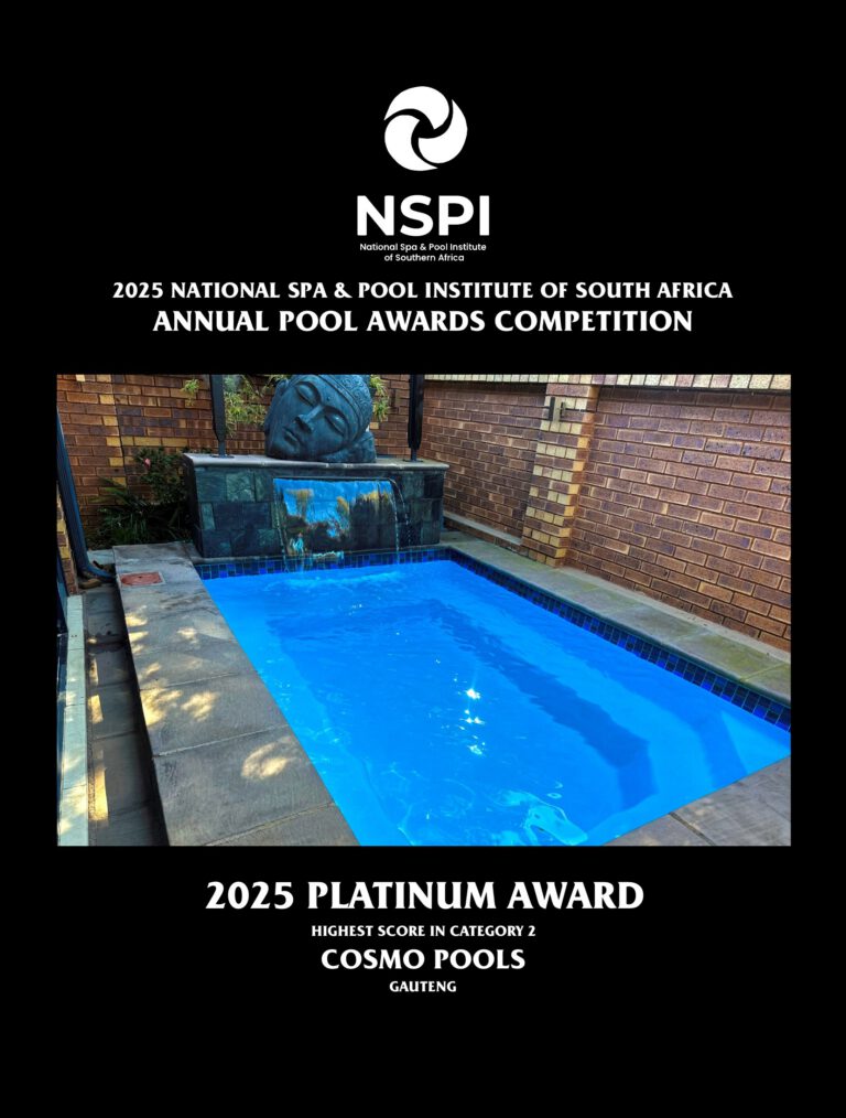 NSPI award-winning pool by Cosmo Pools in Centurion, Gauteng — Highest Score in Category 2 — photograph 2 of 2