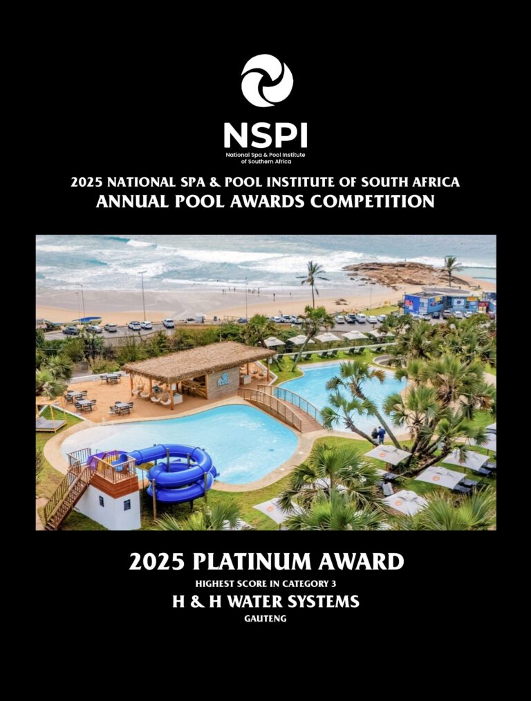 NSPI award-winning pool by H&H Water Systems in Johannesburg, Gauteng — Highest Score in Category 3 — photograph 2 of 2