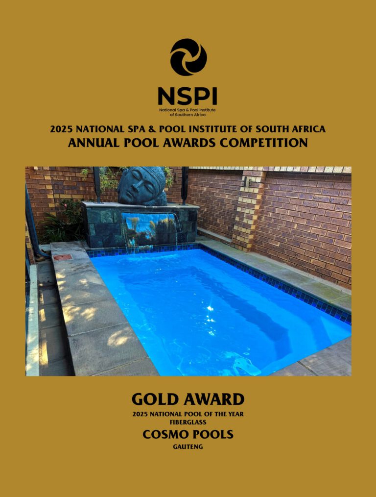 NSPI award-winning pool by Cosmo Pools in Centurion, Gauteng — National Pool of the Year – Fibreglass — photograph 2 of 2