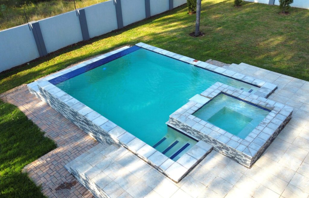 NSPI award-winning pool by Cosmo Pools in Centurion, Gauteng — Residential Gunite / Hand Packed Concrete (over 20m²)